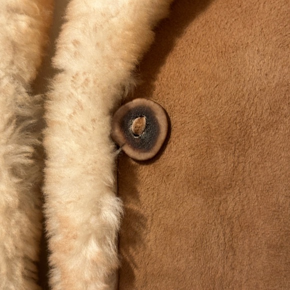 Women's Authentic Western Sheepskin leather Jacket S/M - Picture 4 of 13